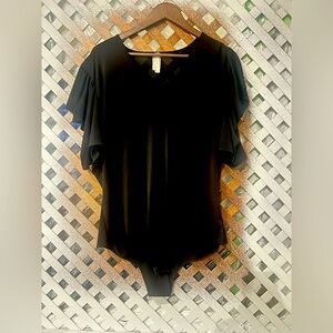 Topia Black Women's Bodysuit size 3x